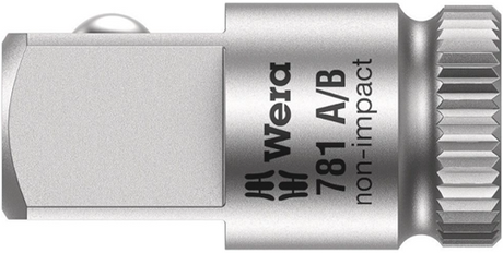 Wera 781 a 1 4 adapter | forbindelsesstykke | 781 a b x 3 8 x 25,2 mm x 1 4 - 05042670001