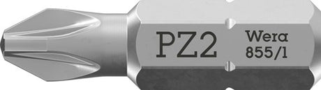 Wera 855 1 z bits pozidriv, pz 2 x 25 mm - 1 stuk(s) - 05072082001