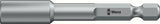 Wera 869 4 m fatningsbit, magnetisk, 8,0 x 50 mm - 1 stk. - 05060423001