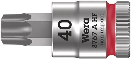 Wera 8767 a hf torx® zyklop bit fatningskombination med 1 4 drev med holdefunktion, tx 40 x 28 mm - 1 stk. - 05003371001