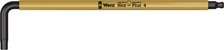 Wera 950 spkl L-nøgle flerfarvet, metrisk, sortlaser, hex-plus, 4,0 mm - 1 stk. - 05022608001