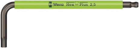 Wera 950 spks L-nøgle flerfarvet, metrisk, 2,5 x 63 mm - 05022671001