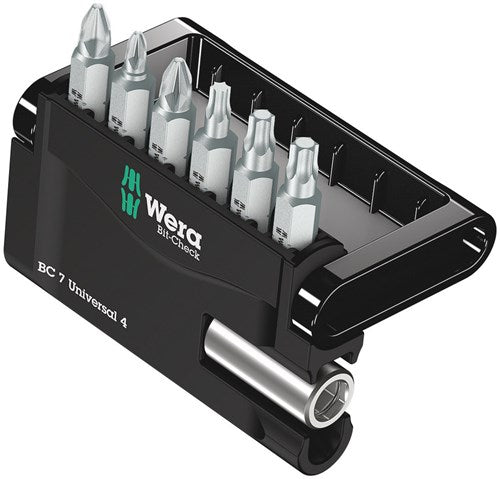 Wera bit-område, bit-check 7 universal 4 | ph pz tx | 7-delt | 1 stk - 05135810001