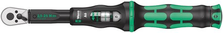 Wera click-torque a 6 torque wrench with reversing ratchet, 1 4 inch hexagon, 2.5 - 25 nm - 1 piece(s) - 05075605001