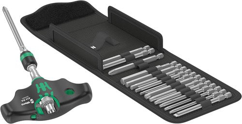 Wera kraftform kompakt 400 ra sæt 1, 17 dele - 05023471001