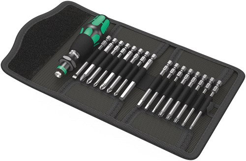 Wera bit sæt kraftform kompakt 60 (17 dele)