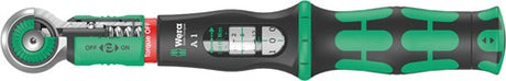 Wera safe-torque a 1 momentnøgle med 1 4 firkantet drev, 2-12 nm, 1 4 x 2-12 nm - 05075800001