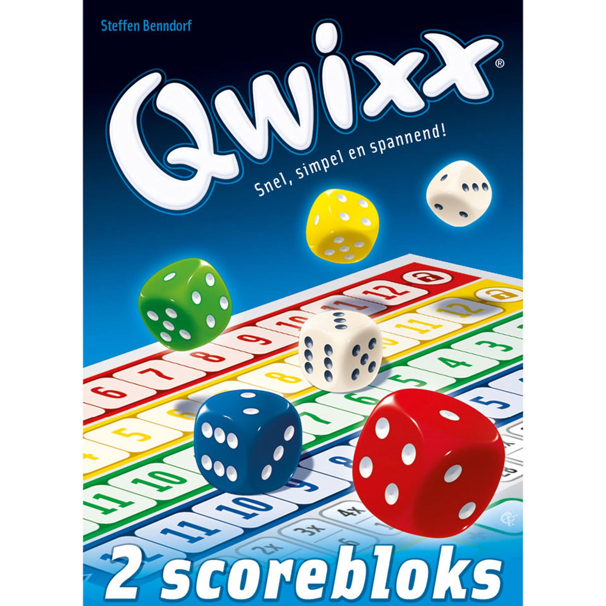 White goblin spil qwixx 2 score blokke