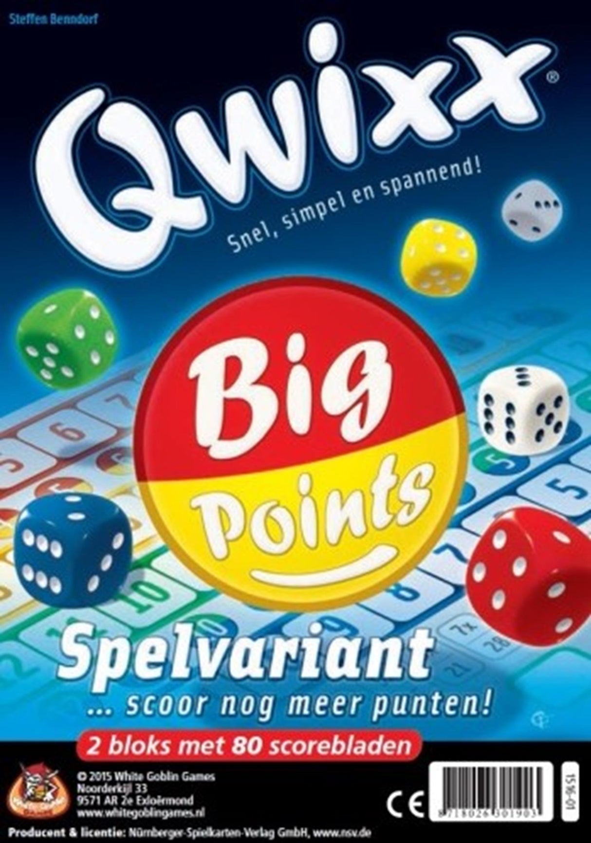 White goblin spil qwixx big point