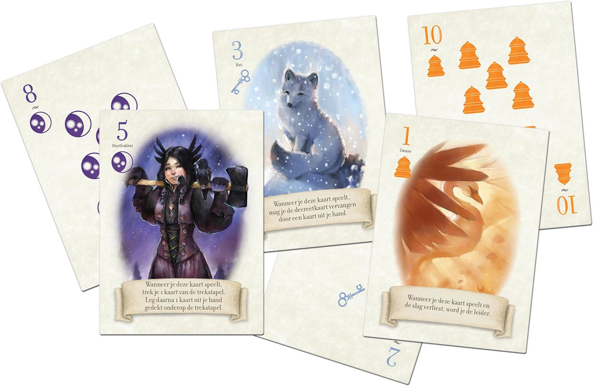 White goblin spil ræven i skoven