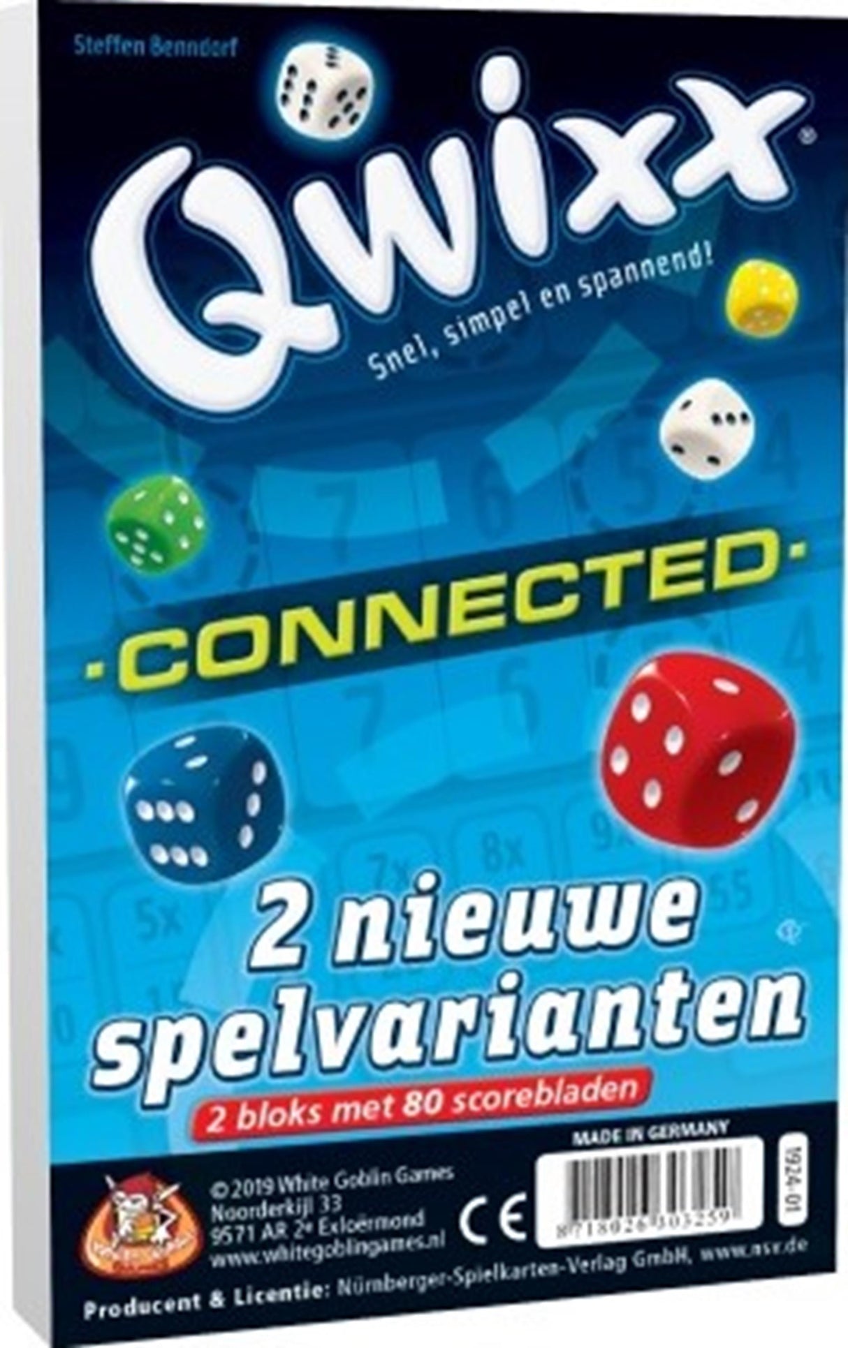 White goblin spil qwixx udvidelse - tilsluttet