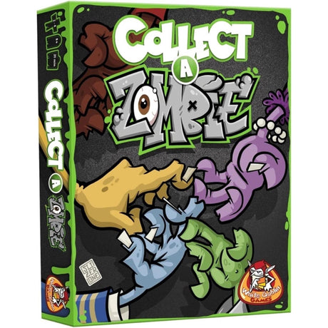 White goblin-spil samler et zombiekortspil