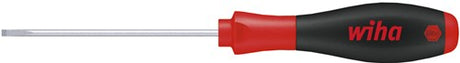 Wiha 302020 skruetrækker blød finish slidset hoved med rundt blad til dybtliggende skruer 2,0 mm x 65 mm - 00684