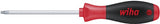 Wiha 362tr09 skruetrækker blød finish torx® manipulationssikker (med boring) med rund klinge t9h x 60 mm - 03108