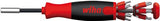 Wiha 38606 | skruetrækker med bitmagasin | løft 25 | magnetisk | 12 bit - 38606