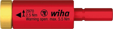 Wiha 41343 moment easytorque adapter elektrisk til slimbits og slimvario® holder i blister 2,5 nm - 41343