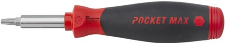 Wiha 45292 | pocketmax® magnetisk | skruetrækker med bitmagasin | 8 bit | 1 4 - 45292