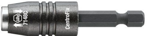 Wiha 7148c bitholder centrofix mekanisk låsbar 1 4 i æske 60 mm - 32477