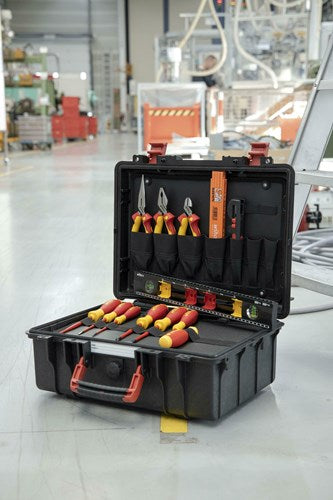 Wiha 9300-70403 værktøjskasse basissæt l elektrisk | 18 stykker - 45530