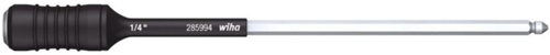 Wiha bit holder | 4 mm 1 4 tommer c 6,3 + e 6,3 | hurtigt skifte hoved | længde 162 mm | 1 stk - 27526 - 27526