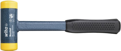 Wiha plasthammer rekylfri | medium hård | med hult metalhåndtag | rundt slaghoved | 135 mm | 50 mm - 2127 - 02127