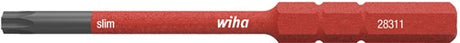 Wiha vendbar klinge | torx t 20 x 75 mm | vde isoleret | 1 stk - 35509 35509