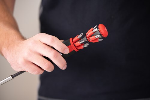 Wiha skruetrækker | med bitmagasin | liftup 25 magnetisk 38605