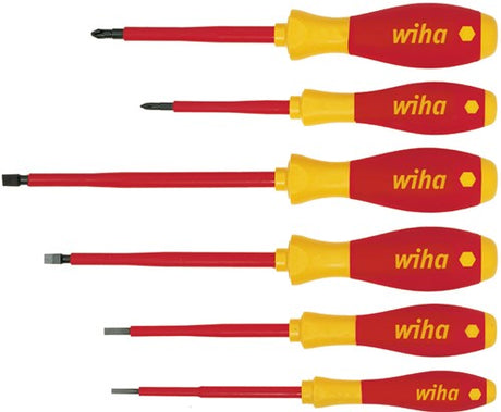 Wiha skruetrækkersæt 320nk6 | 6-delt | slot ph | vde | 1 stk - 00833 - 00833