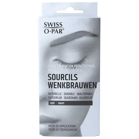 schweizisk o.par schweizisk o. par øjenbrynsmaling sæt sort