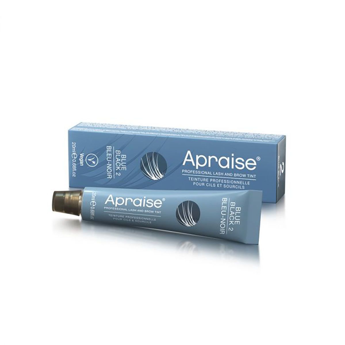 Apraise øjenvippefarve blå sort no. 2
