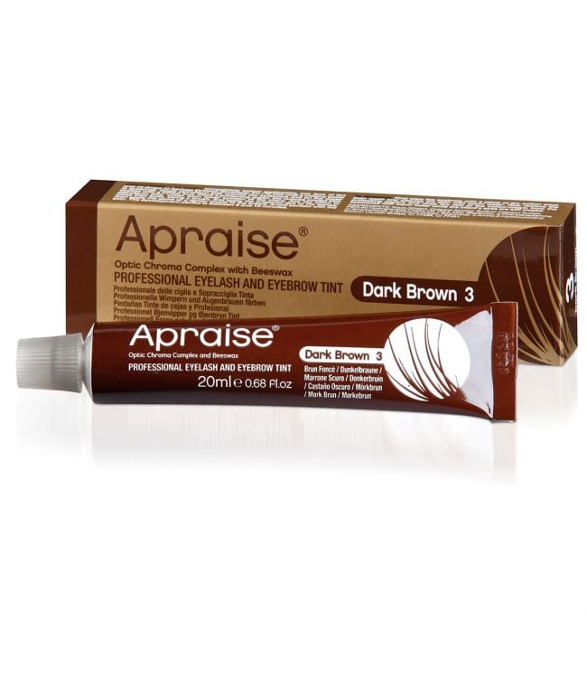 Apraise øjenvippefarve mørkebrun no. 3