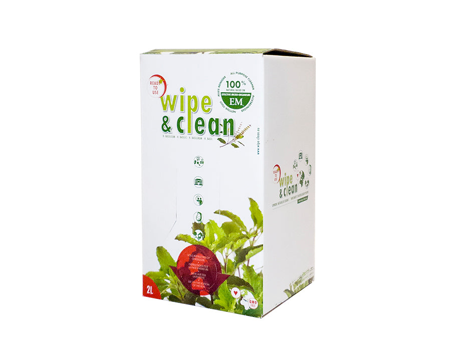 Em Agriton Em Cleaning Agent - Wipe Clean - Basil - 2L