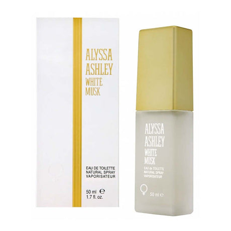 Alyssa ashley eau de toilette spray hvid moskus 50ml unisex