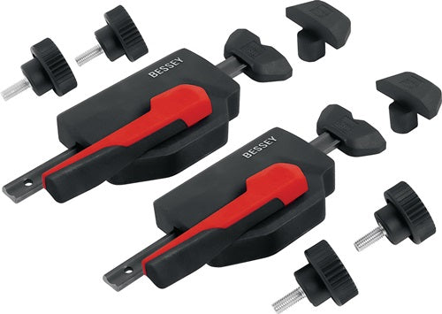 Bessey horisontal pull-down strammer | til bore d. 20 mm | 1 stk - wns-sæt-mft - wns-sæt-mft
