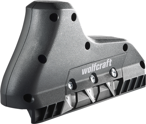 Wolfcraft - gipsplan - plan til gips - 45 graders gipspladeskærer - kantplan - 4009000