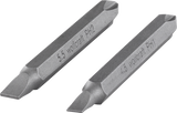 Wolfcraft dobbelt bits | solid | ph slot | l65mm | 2 stk - 2407000