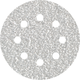Wolfcraft selvklæbende slibeskiver | perforeret | k80 | ø125 mm | 5 styk - 1152000