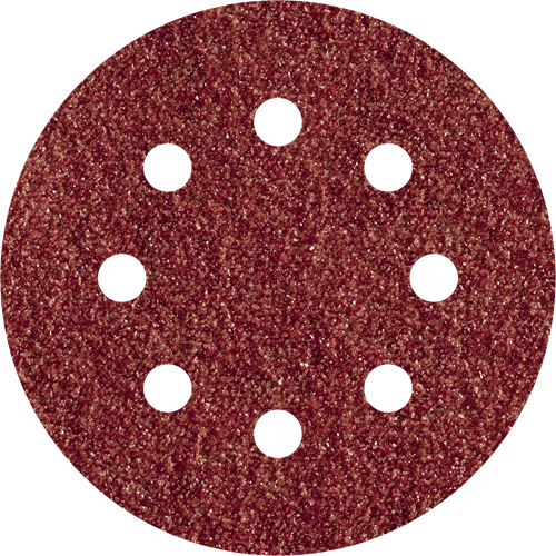 Wolfcraft selvklæbende slibeskiver | k120 | perforeret | ø125mm | 5 styk - 2251000