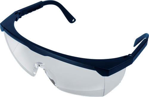 Wolfcraft - sikkerhedsbriller - overbriller ergo - 4931000