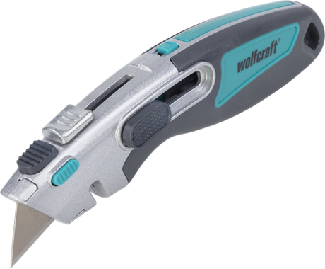 Wolfcraft professionel dobbelt sikkerhedskniv | med trapezblad | 1 stk - 4106000
