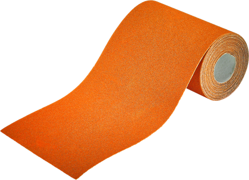 Wolfcraft - sandpapirrulle korn 80 - til træmetal 5 m x 115 mm - 1772000