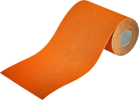Wolfcraft - sandpapirrulle korn 80 - til træmetal 5 m x 115 mm - 1772000