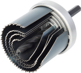 Wolfcraft standard hulsavsæt | ø25, 35, 43, 53mm | 1 sæt - 8917000