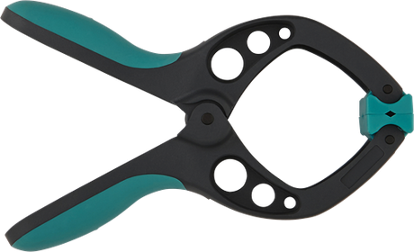 Wolfcraft - fjederklemme pro 60 mm - sejlklemme - markedsklemme - ekstra stærk - sejlklemmer - 3631000