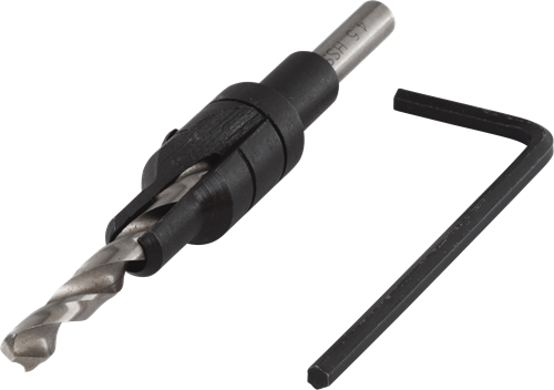 Wolfcraft forboring | med undersænkning | ø4,5-11mm | 1 stk - 2511000