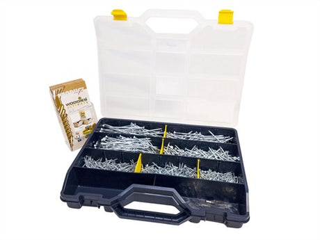 Woodies schroeven woodies ultimate assortimentskoffer verzinkt - 61999005