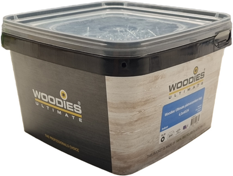 Woodies schroeven woodies ultimate vlonderschroef emmer 5,0x60 35 vk t-25 rvs410 | 1000 stuks - 61999043