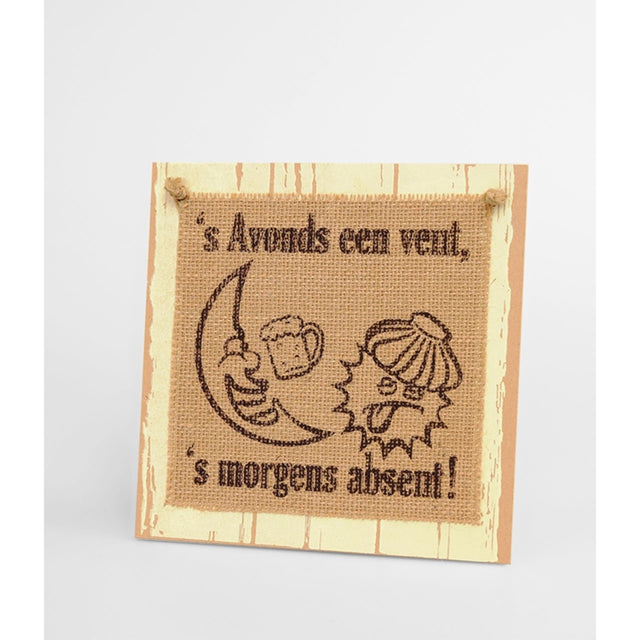 Paperdreams træskilt - aften