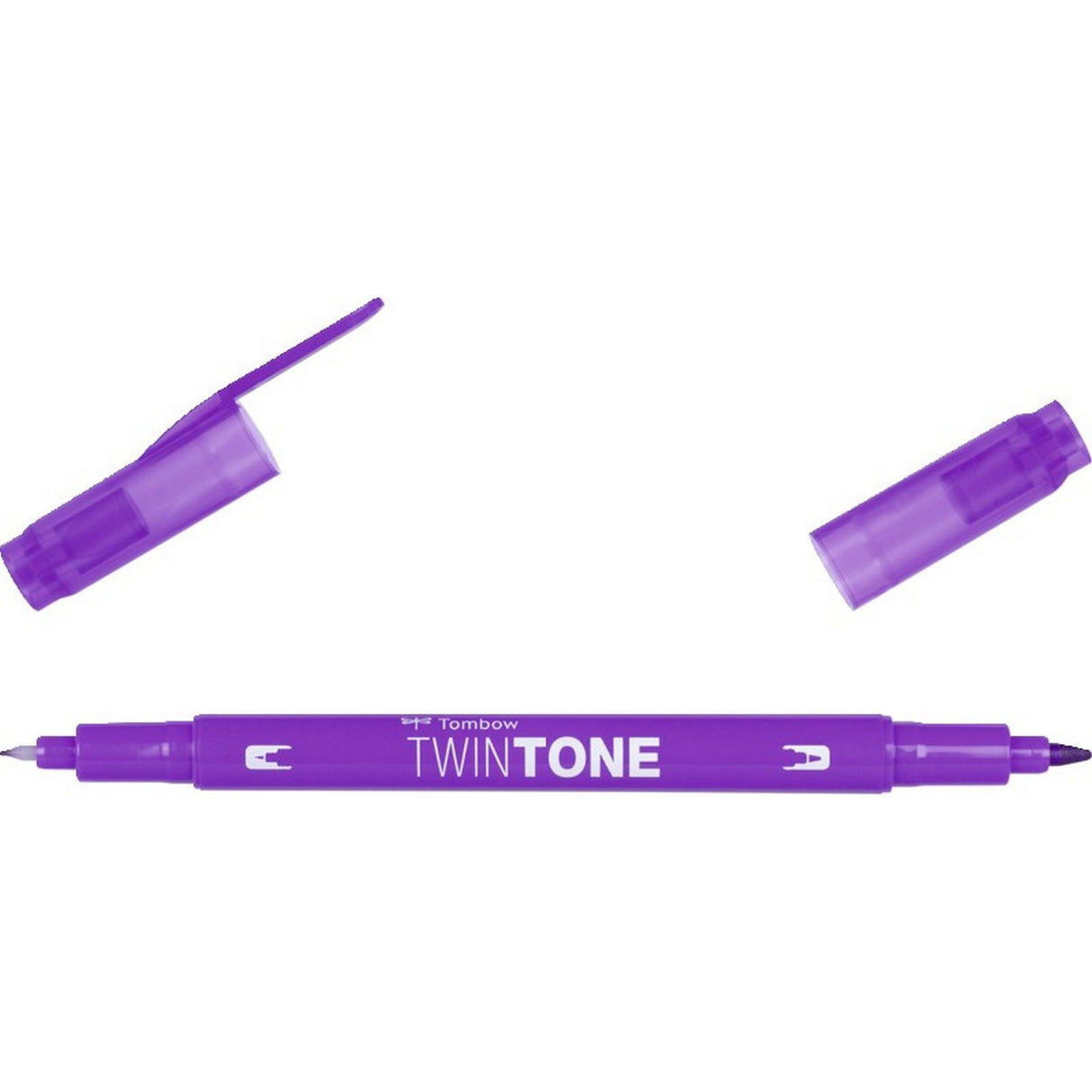Tombow • twintone to-tip børstepen violet