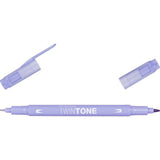 Tombow • twintone to-tip børstepen lyse lilla